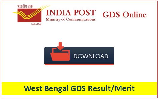 WB GDS Result Merit List download