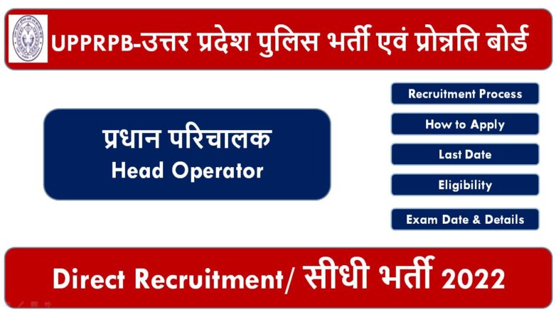UP Police Head Operator Recruitment