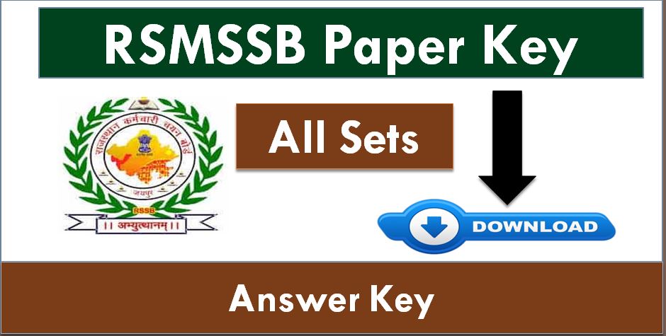 RSMSSB informatics Assistant answer key